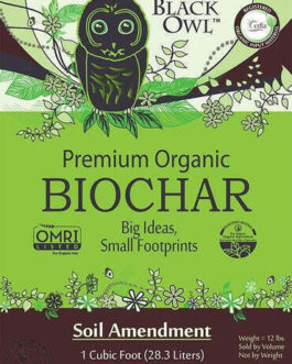 Black Owl Biochar Organic 1 cu ft