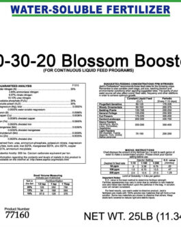 Jack’s Bloom Booster 10-30-20