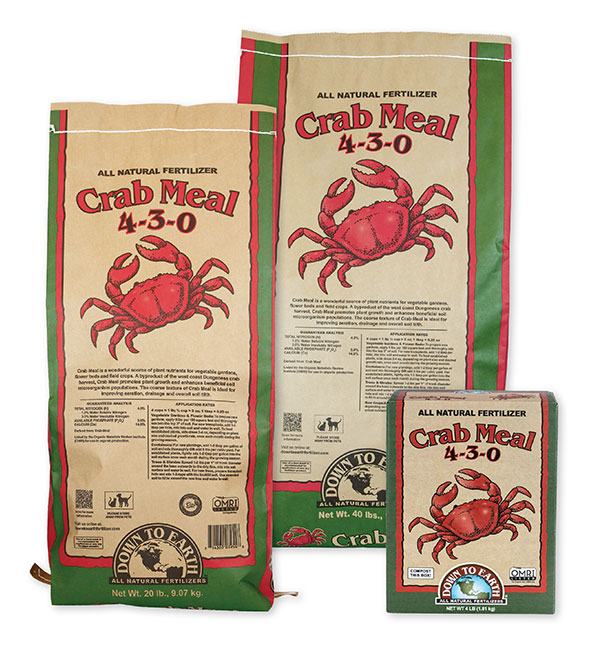 Down To Earth Crab Meal 4-3-0