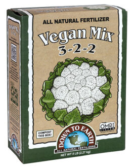 Down To Earth Vegan Mix 3-2-2 5 lb