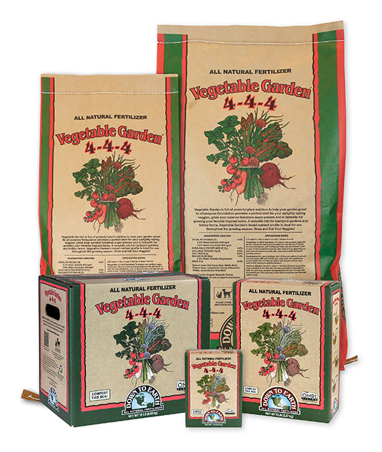 Down To Earth Vegetable Garden 4-4-4