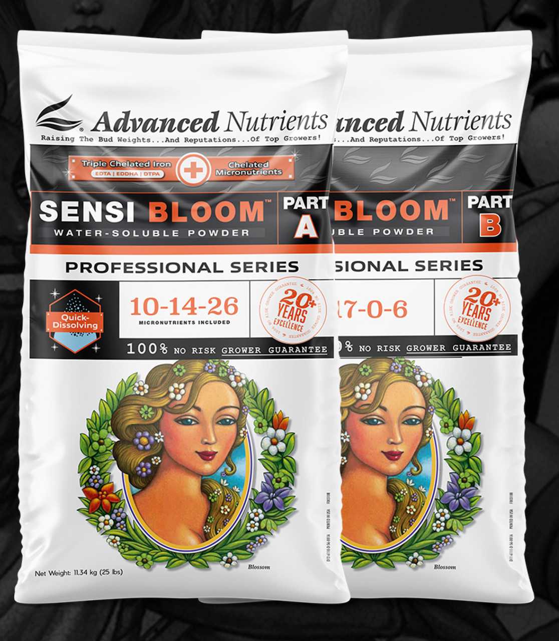 Advanced Nutrients Sensi Professional Series Bloom A & B
